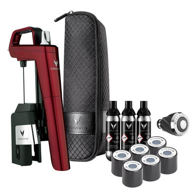 Timeless Coravin Model Six Wine Preserver and Opener Bundle