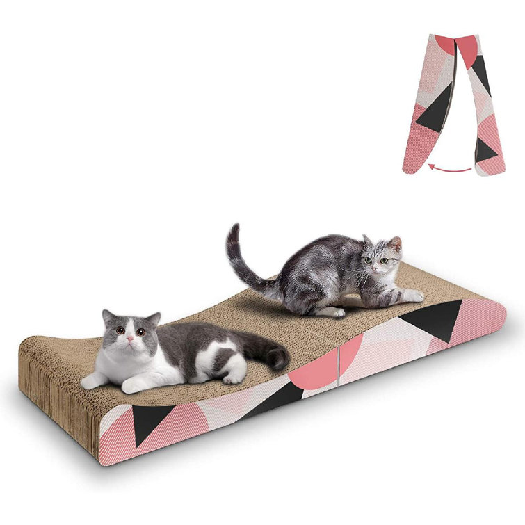 cat cardboard scratch pad