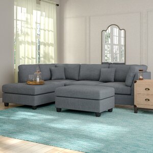 Hemphill Reversible Sectional with Ottoman