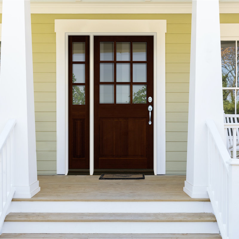 Uberdoors Douglas Fir Wood Prehung Front Entry Door Wayfair