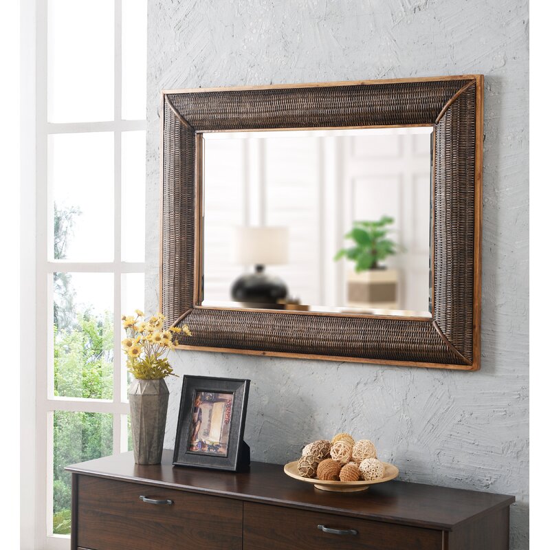 Bay Isle Home Darr Coastal Beveled Wall Mirror & Reviews ...