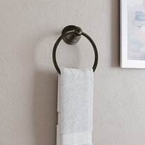 NEW Hennessey Oil Rubbed Bronze Bathroom Hand Towel Ring 6.25" x 6.25" x 1.75"