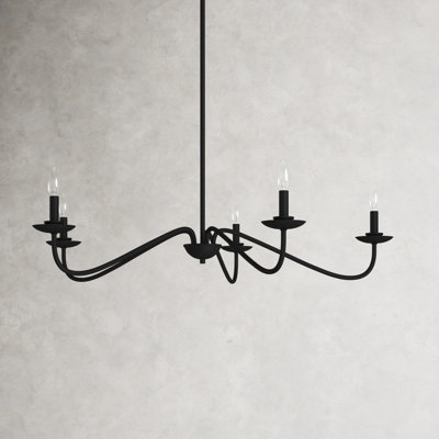 Abigeal 5 - Light Candle Style Classic Chandelier