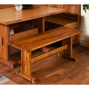 Go to store & view more images Breakwater Bay Henry Rustic Oak Bench