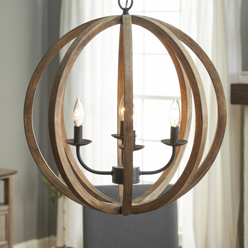 Birch Lane Stanton 4 Light Globe Chandelier Reviews Stanton 4 Light Globe Chandelier