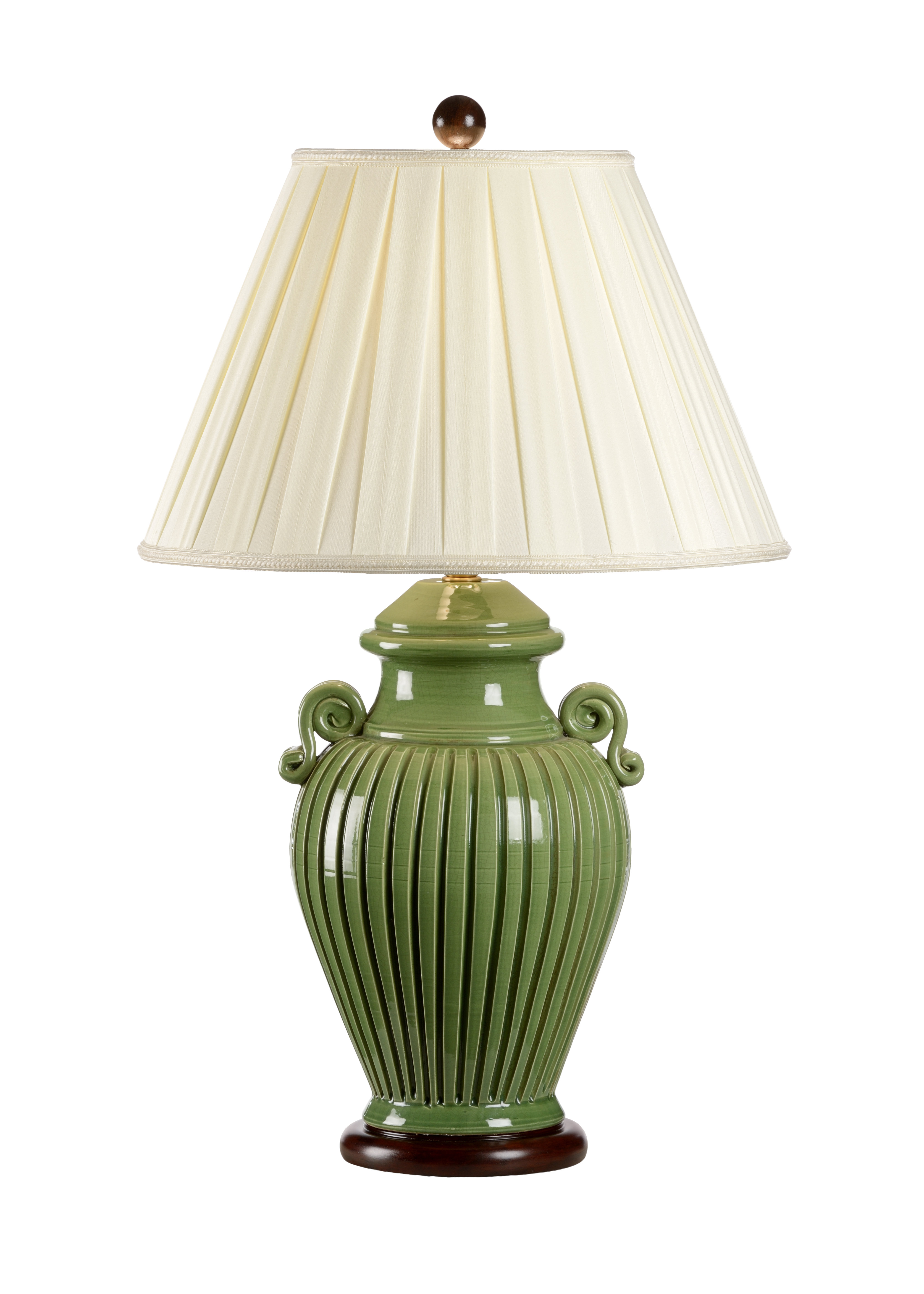 Wildwood Fluted Jar Ceramic Table Lamp Wayfair