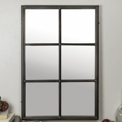 Gracie Oaks Chinook Rectangle Metal Wall Mirror & Reviews | Wayfair