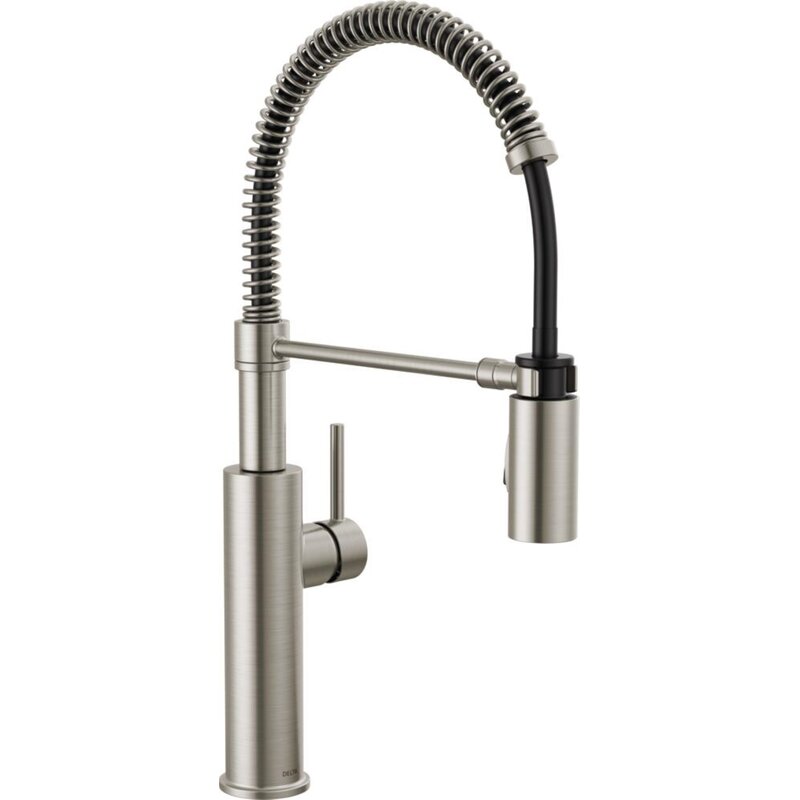 Delta Antoni Single Handle Kitchen Faucet with DIAMOND™ Seal, MagnaTite ...