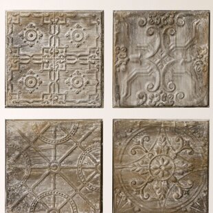 Kober 4 Piece Embossed Ceiling Tile