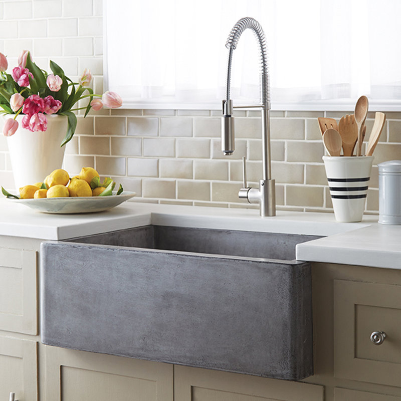 Kitchen Sink native trails 30" x 18" farmhouse kitchen sink & reviews | wayfair Kitchen Sink native trails 30" x 18" farmhouse kitchen sink & reviews | wayfair