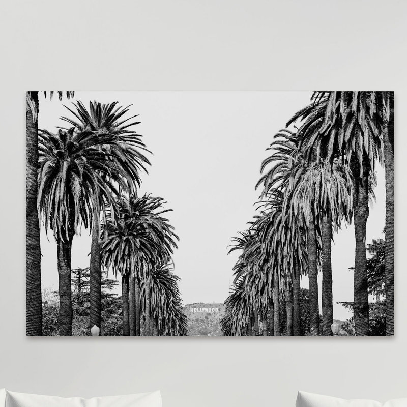 Bay Isle Home Hollywood In Sight Painting Print On Wrapped