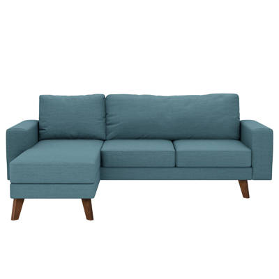Ebern Designs Kaleva 121 Left Hand Facing Modular Sectional With Ottoman Wayfair