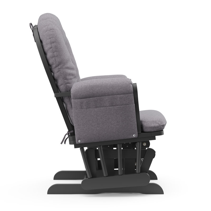 storkcraft swirl hoop glider and ottoman