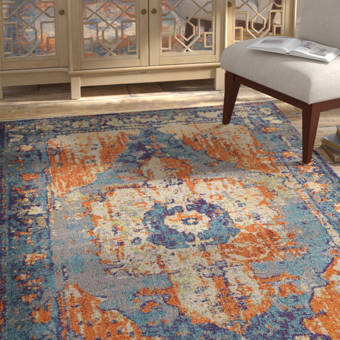Three Posts Mexborough Vintage Camel Cream Area Rug Reviews Wayfair
