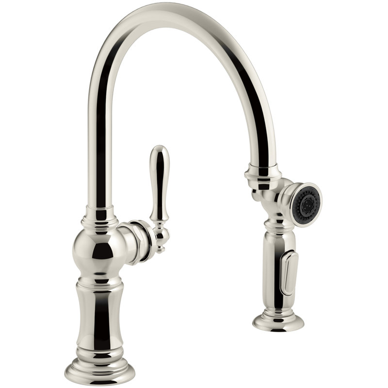 K 99262 Sn 2bz Cp Kohler Artifacts 2 Hole Kitchen Faucet With