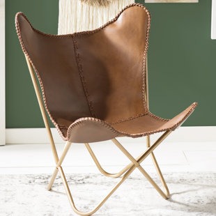 Go to store & view more images Mistana Justa Leather Lounge Chair