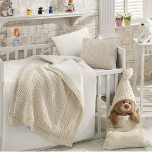 chevron 13 piece crib bedding set