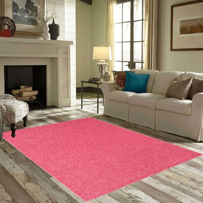 Pink Area Rug Latitude Run® Rug Size: Runner 2' x 8'