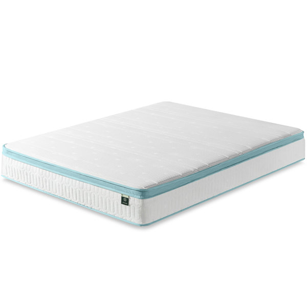 Zinus Hybrid Spring 10" Medium Pillow Top Mattress ...