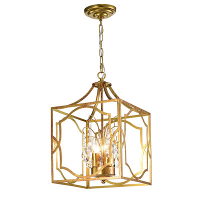 Bosch 4 - Light Lantern Geometric Pendant