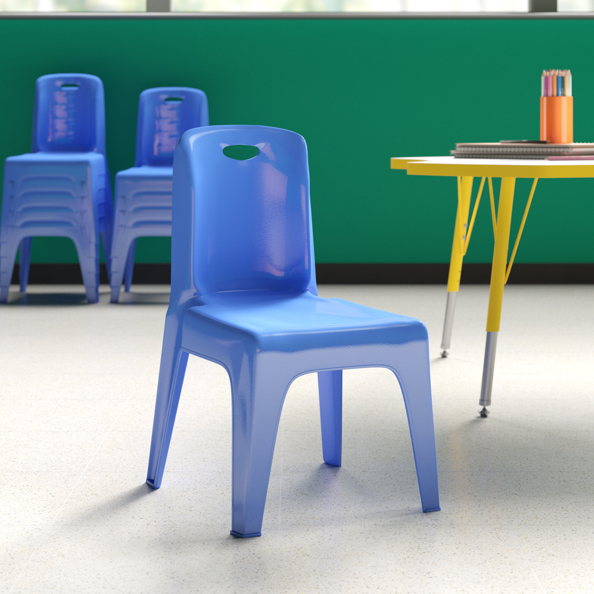 stackable classroom chairs