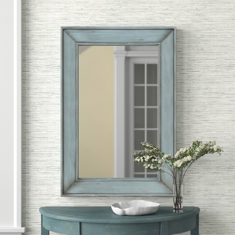 Beachcrest Home Meier Coastal Rustic Accent Mirror Reviews Wayfair Ca