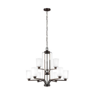Go to store & view more images Giana 9-Light Shaded Chandelier by Winston Porter