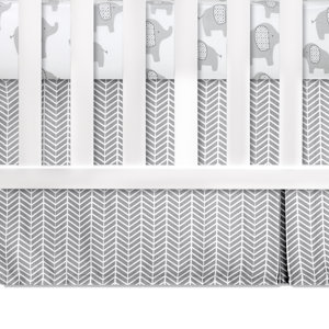 Hudson Crib Dust Ruffle