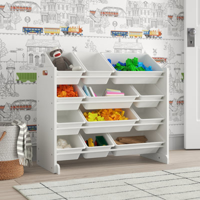 Adamantia Kids Toy Organizer with Bins