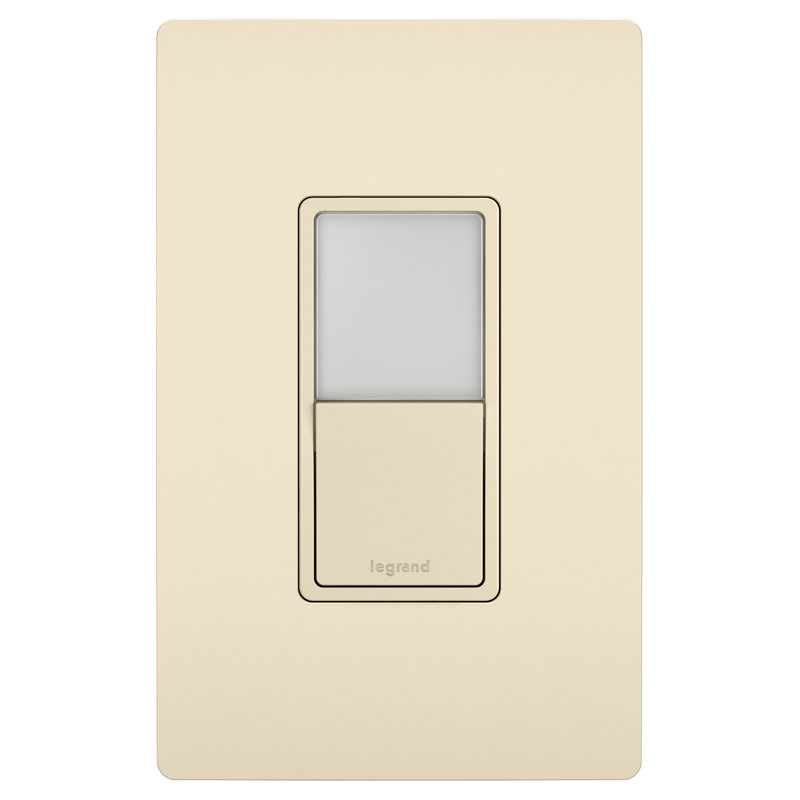 Radiant 15 Amp Single Pole And 3 Way Rocker Light Switch