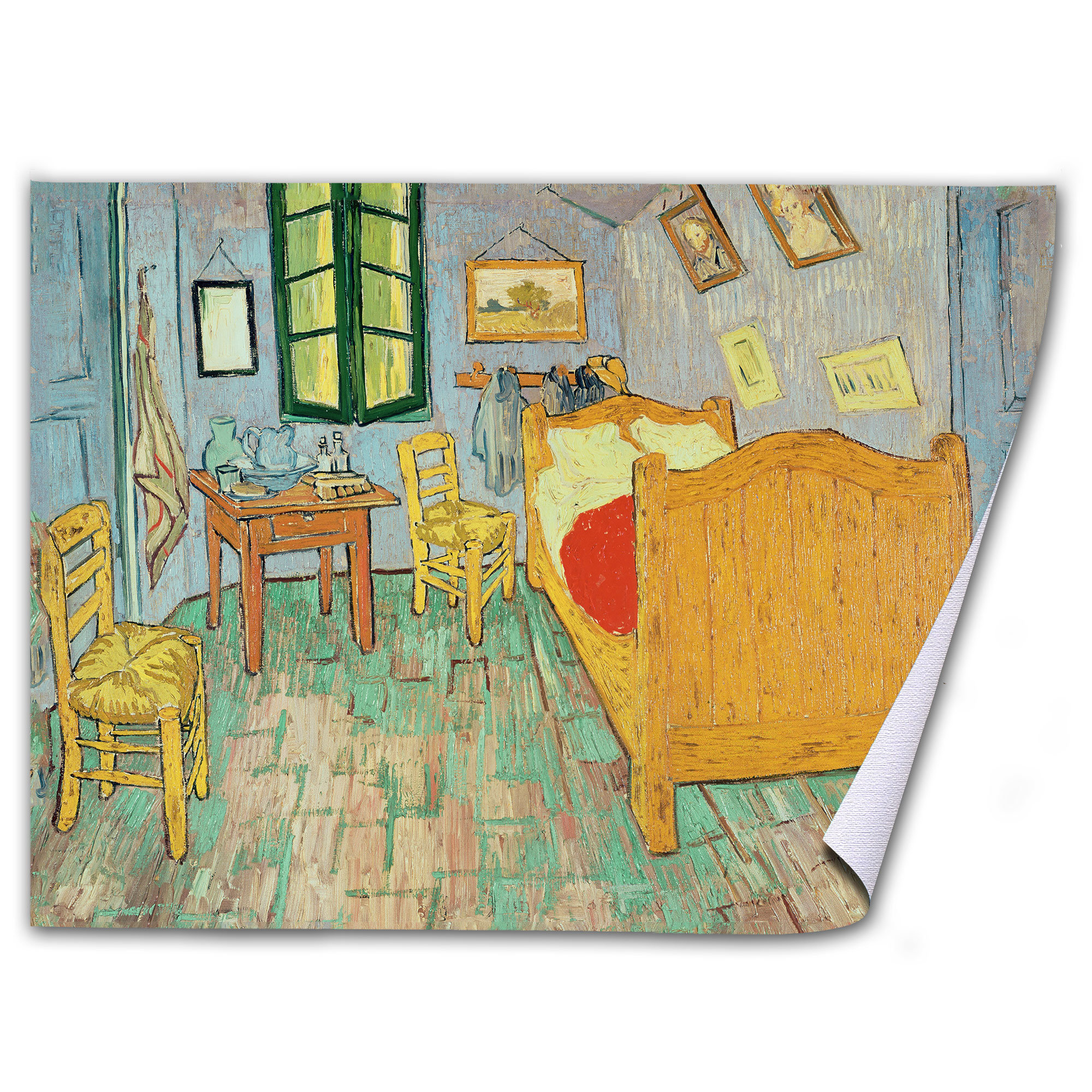 Vault W Artwork Van Gogh S Bedroom At Arles By Vincent Van Gogh Painting Print On Canvas Wayfair