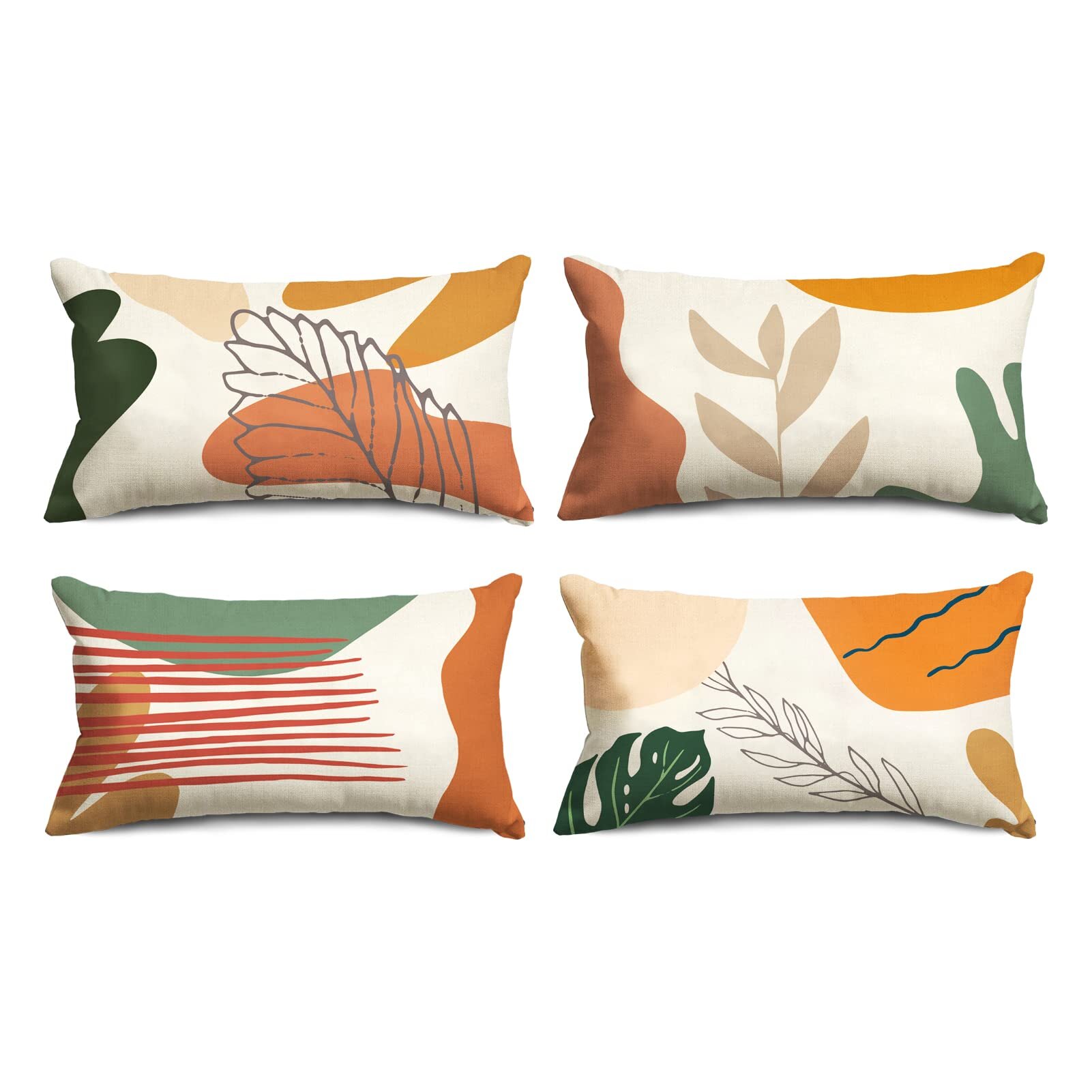 Flowers Abstract Pattern Cushion Cover Throw Pillow Case Sofa Bed Home Decor New 