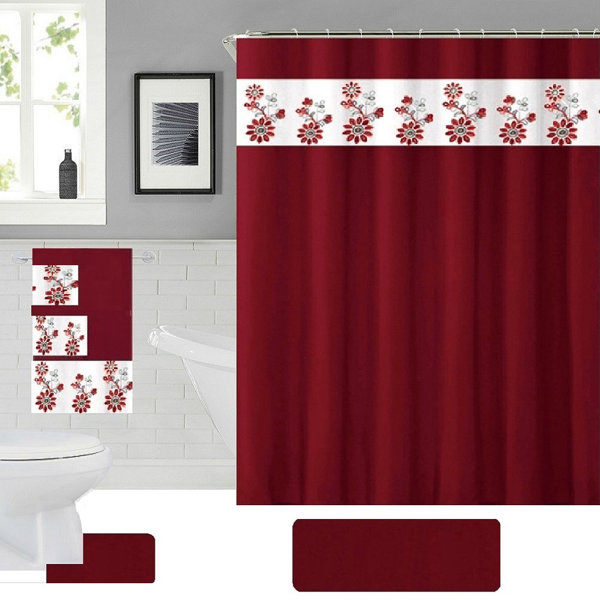 Shower Curtain Sets With Rugs Wayfair Never underestimate a shower curtain! shower curtain sets with rugs