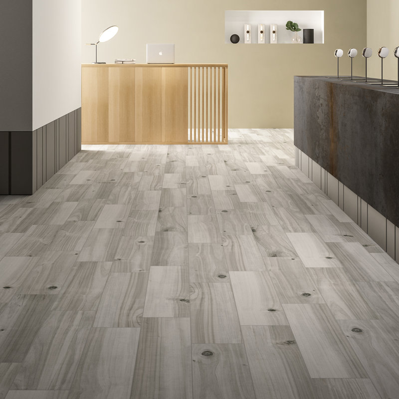 Msi Havenwood Platinum 8 X 36 Porcelain Wood Look Tile In Gray Havenwood Platinum 8 X 36 Porcelain Wood Look Tile