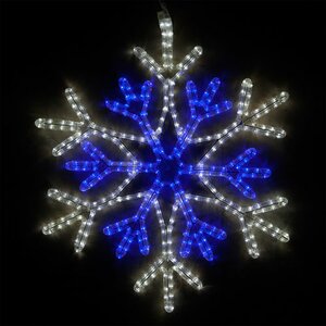 36 Point Star Center Snowflake Lighted Display