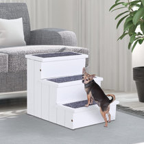 wooden pet steps