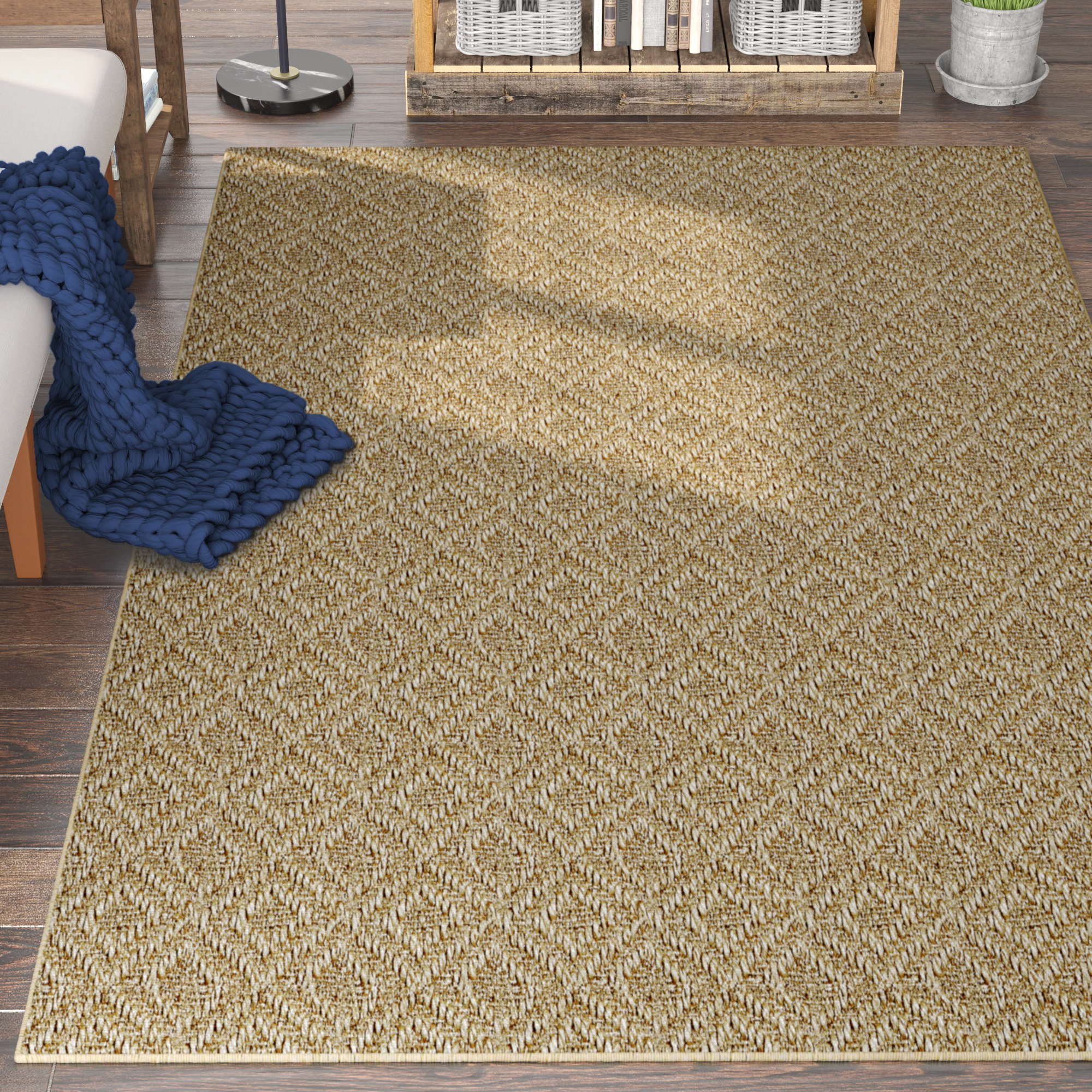 Gracie Oaks Palmyre Geometric Jute Sisal Beige Area Rug Reviews Wayfair