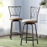 Chung Swivel 24 Counter Stool (Set of 2) by Winston Porter