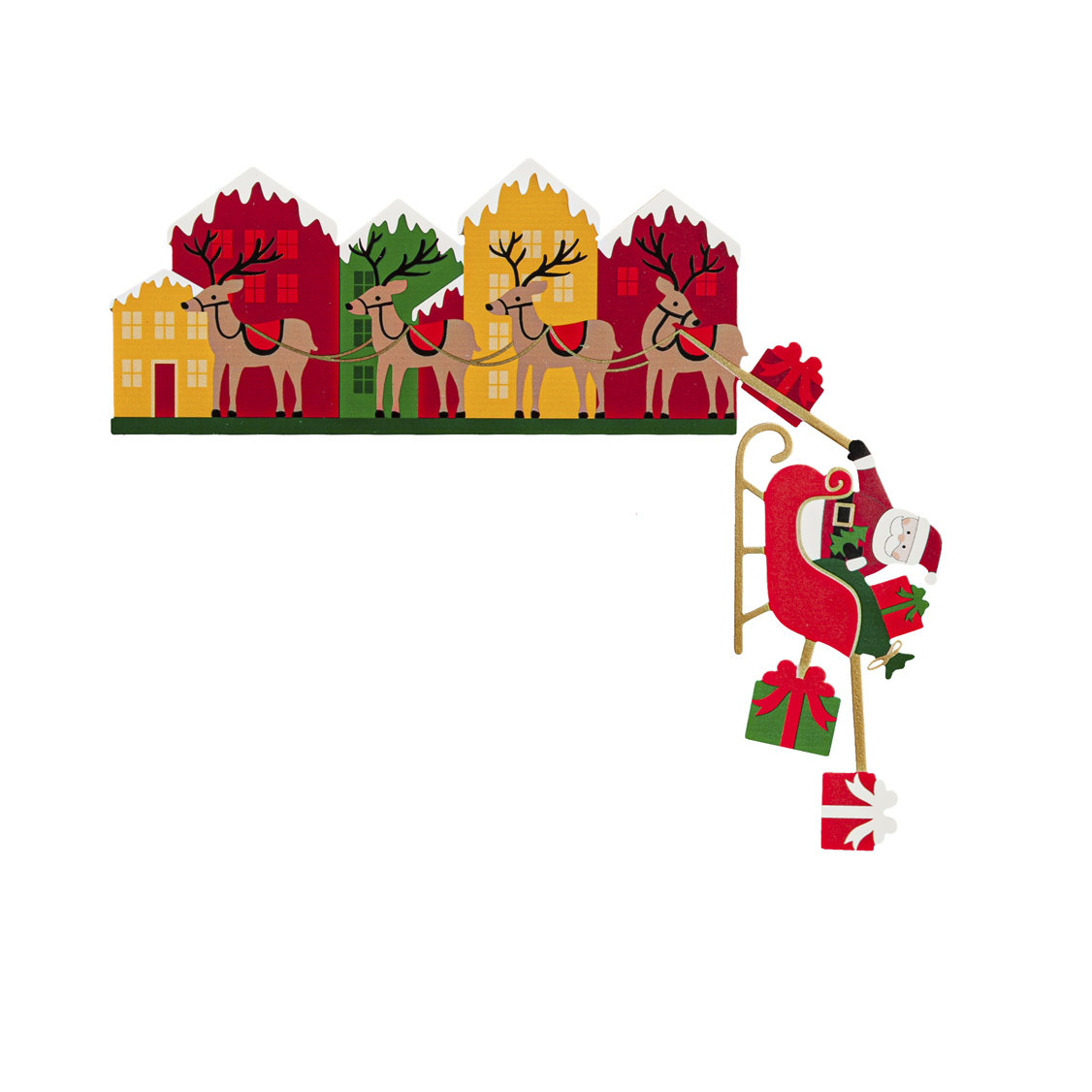 The Holiday Aisle® Santa Wall Décor Wayfair