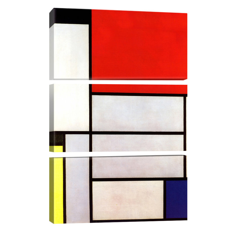 Icanvas Tableau L 1921 By Piet Mondrian Wrapped Canvas Oil