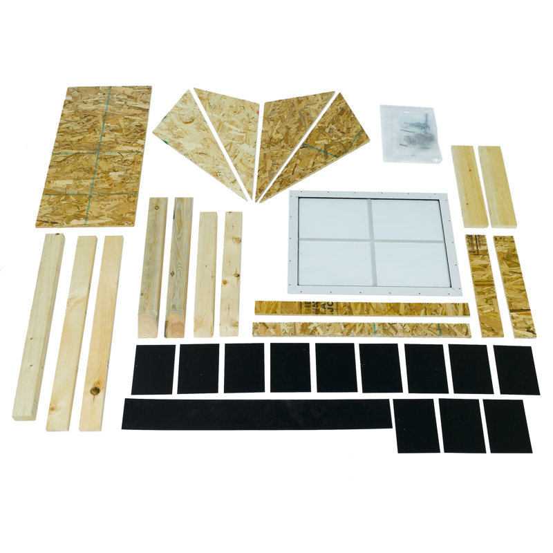 Handy Home Dormer Kit With Window Wayfair Dormer Kit With Window