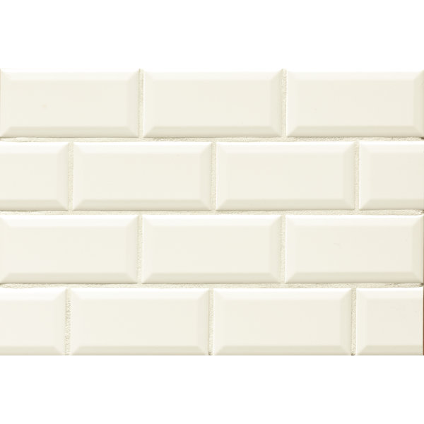 Parvatile Nantucket 3" x 6" Beveled Edge Ceramic Subway ...