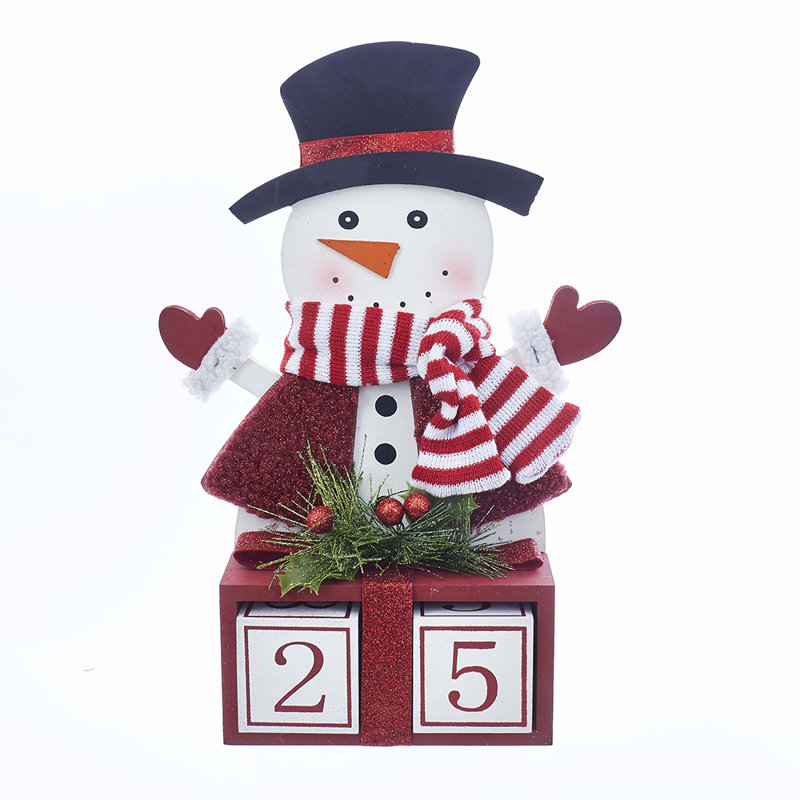 Countdown To Christmas Snowman Advent Calendar Joss Main