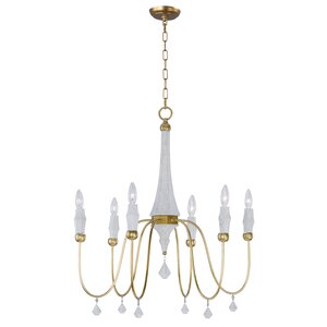 America 6-Light Candle Style Chandelier