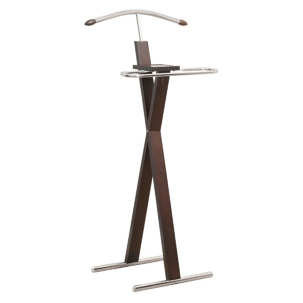 Valet Stand Men Dresser Hanger Suits Jackets Trousers Belts