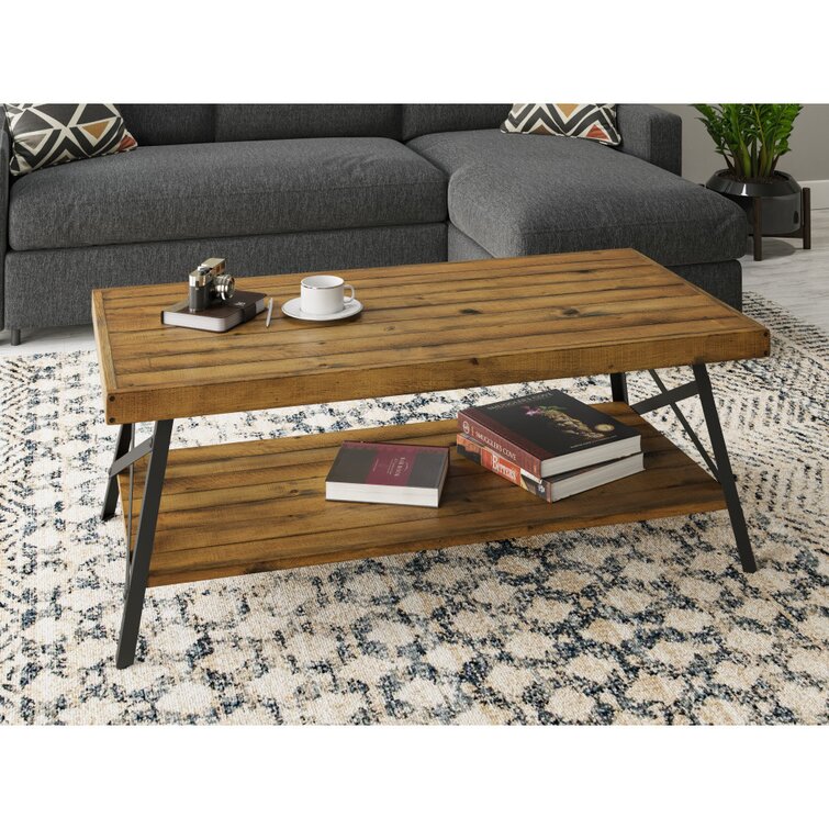 Furniture To Go Small Coffee Table Dark Stained Pine