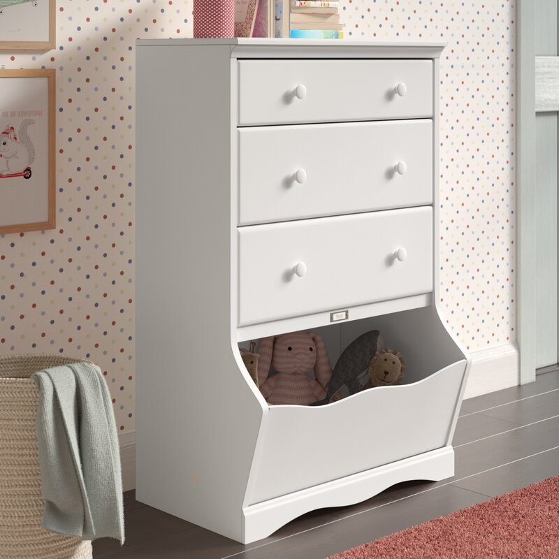 Three Posts Baby Kids Oundle 3 Drawer Chest Reviews Wayfair