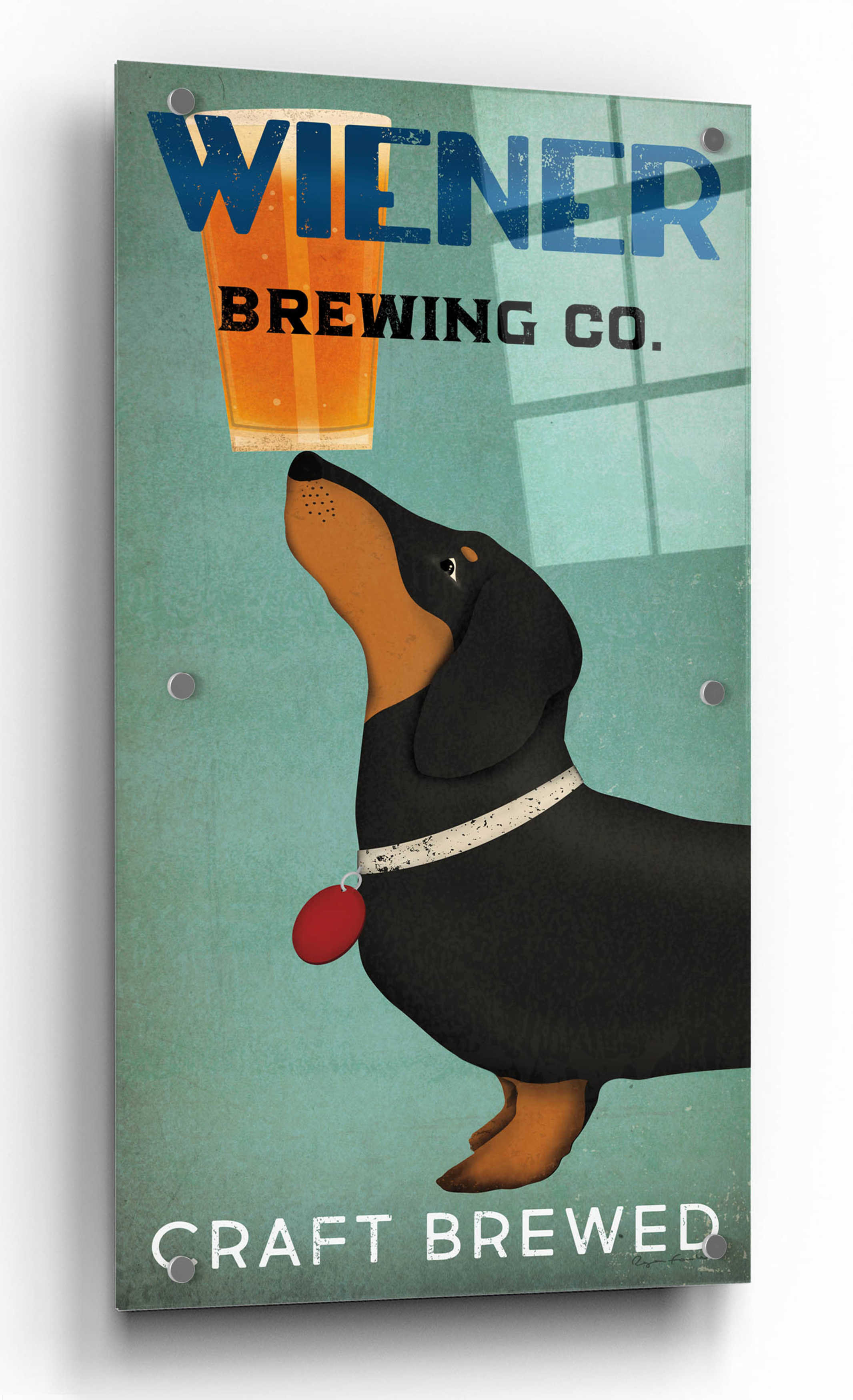 Red Barrel Studio® Wiener Brewing Co by Ryan Fowler Unframed Graphic