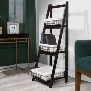 Foldable Sladder Bookcase By JIA HOME