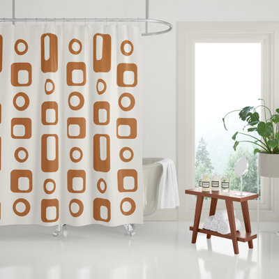 Mette Mid-Centiury Shower Curtain